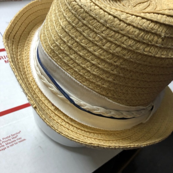 Beautiful tropical boat cap paper fisherman’s hat one size excellent condition - Picture 11 of 13